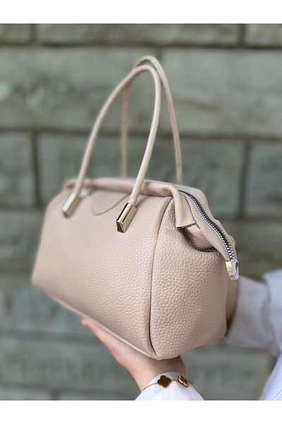 DEV 3 ADAM Nçs Mink Soft Leather Textured Stylish and Useful Women's Hand & Shoulder Bag (24X17Cm)