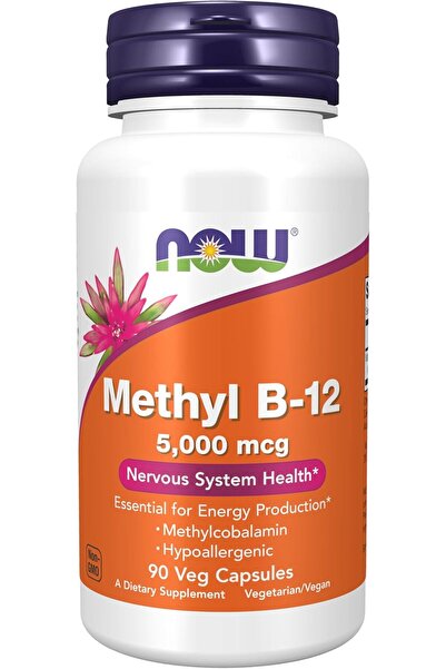 Genel Markalar Foods Methyl B-12 Vitamin Nervous System Health 5000mcg Methyl...