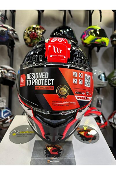 MT Helmets Stinger 2 Ardent C5 Parlak Kapalı Motosiklet Kaskı