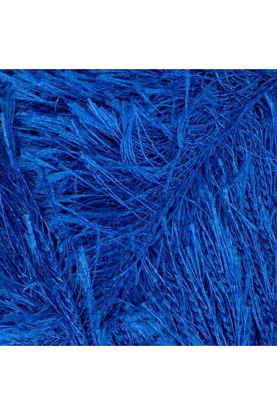 E NATIONAL Loren Furry Saks Blue Hand Knitting Yarn - Rf004 - 34043