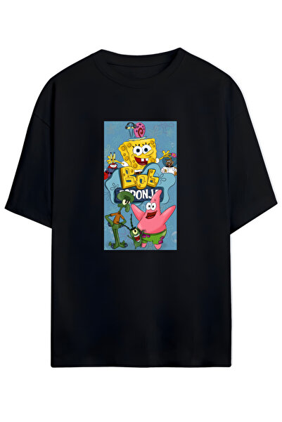 SVART WEAR سبونجبوب للجنسين تي شيرت