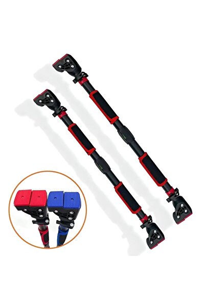 HALL BREATHE Siyah Ayarlanabilir Yatay Bar Kapı Spor Salonu Çekme Çubuğu