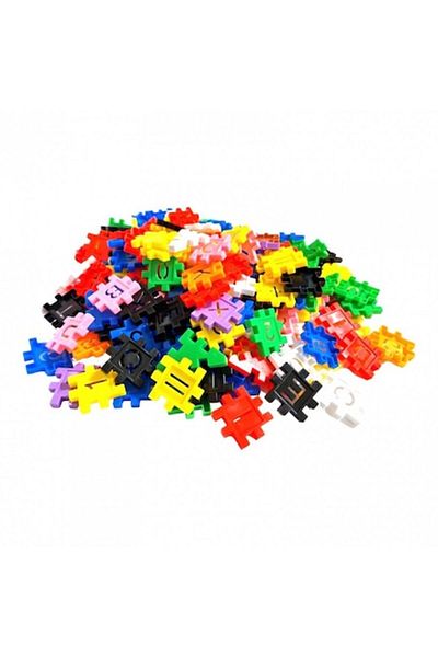 OEM Construction Game, Bricks with Letters and Numbers, 224 Pieces