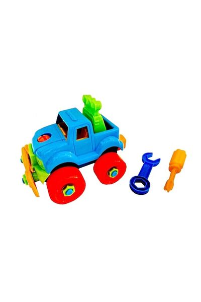 OEM Masina demontabila la set cu cheie si surubelnita, multicolor