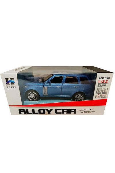 OEM Metal Car with Lights and Sounds, Blue SUV, 1:32
