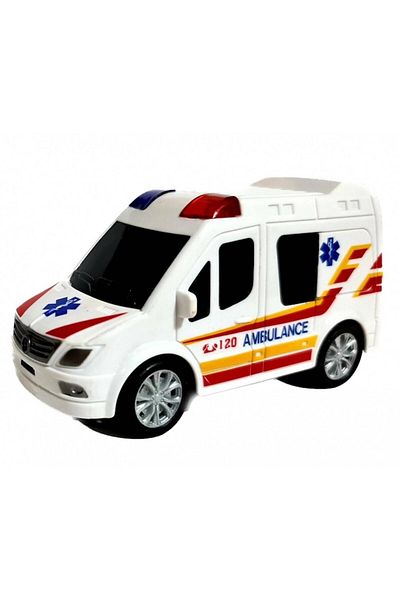 OEM Radio Control Car - Ambulance with Lights, 13 cm
