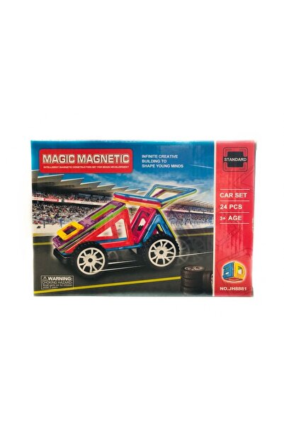 lele Magnetic Game 24 Pieces - Car