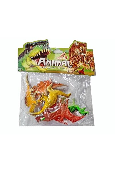 OEM Set 6 figurine, dinozauri, multicolor, 6-8 cm