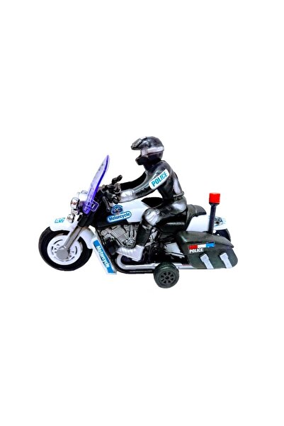 OEM Motocicletă de poliție cu sirenă, lumini, baterii incluse