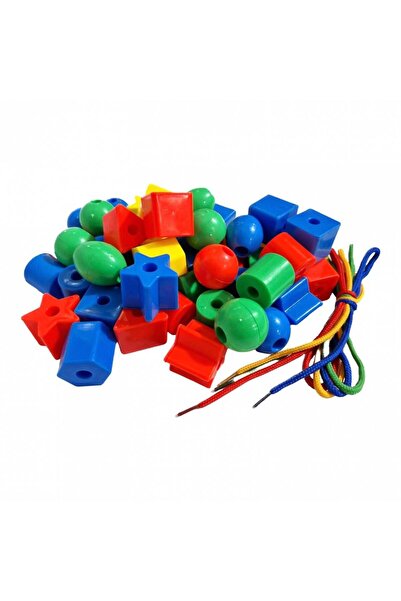 OEM Joc de snuruit figuri geometrice, 50 buc, multicolor