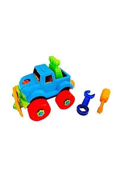 OEM Masina demontabila la set cu cheie si surubelnita, multicolor