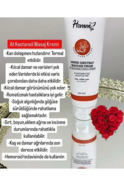 Homm Bitkisel Denes Life Homm Bitkisel At Kestaneli Masaj Kremi