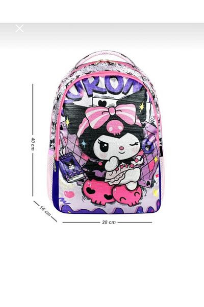 NEWFULL Kuromi Girl Backpack School Bag-Set of 2 (New Season)