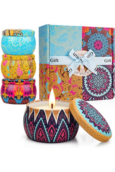 Bonjour شموع معطرة هدايا للنساء، شموع عطرية منزلية، هدايا نسائية، لذا
