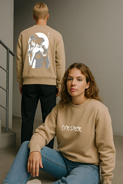 By Caspita Fashion Lenithra One Piece Luffy Anime με στάμπα Unisex Oversize μ...