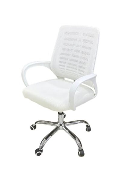 NOON كرسي مكتب شبكي دوار مع أرجل معدنية 49x49x70 سم