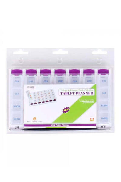 OTC خطة أقراص EZYCARE 17124 لمدة 7 أيام × 4