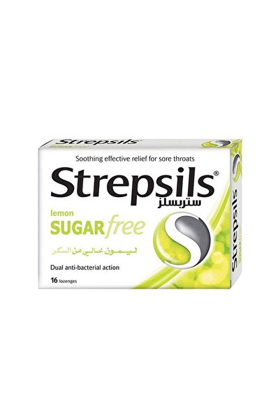 OTC معينات ستربسلز الخالية من السكر، 16 قرصًا