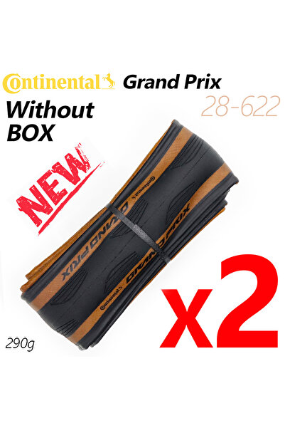 Choice إطار Continental Road مقاس 700x28c GRAND Prix Tan، زوج واحد، ULTRA SPO...