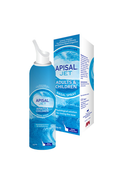 OTC بخاخ أنفي Apisal Jet (للبالغين/الأطفال) 125 مل