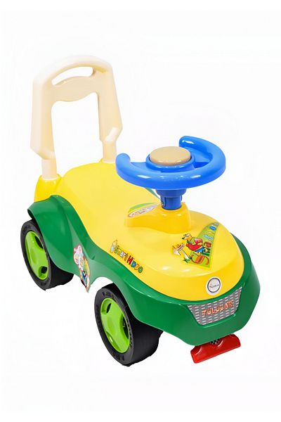 rexa Push Car for Kids with Steering Wheel & Safety Backrest