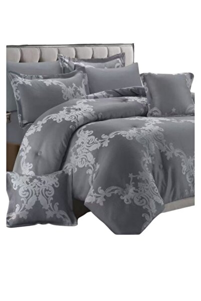 smart home Double-sided duvet set, 8-piece duvet, size 240x260 cm, filling (350 g/m²), microfiber