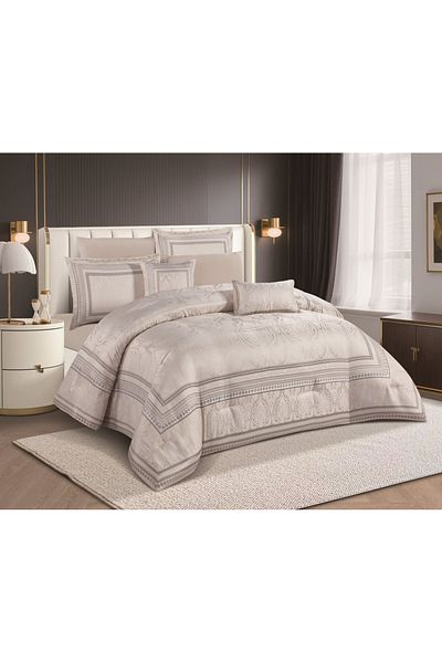 HOURS Queena-03, 8-piece bridal comforter set for the most beautiful nights of your life