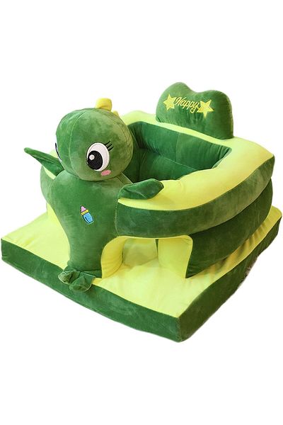rexa Baby Sofa Support Chair – Soft Plush Animal-Shaped Infant Sitting Seat (45W x 30H cm)