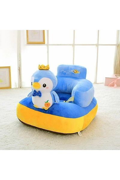 rexa Baby Soft Plush Support Sofa Seat – Infant Sitting Cushion Chair (35D x 40W x 35H cm)