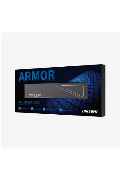 Hiksemi Armor Purple, Hsc416U32Z2, 16Gb, Ddr4, 3200Mhz, Cl22, Xmp 2.0, Cooler, Desktop, Gaming R