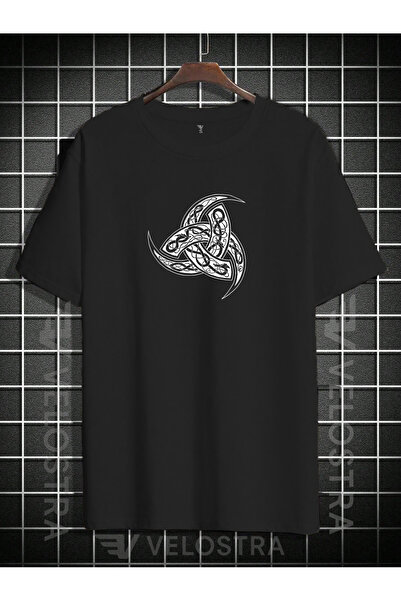 Velostra Μπλουζάκι Unisex Northern Icon με τύπωμα oversized