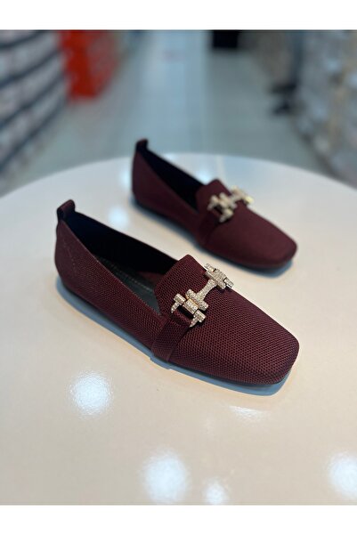 Alphus Balerini de tricotat pentru femei Vollex Imported, cu cataramă și piat...