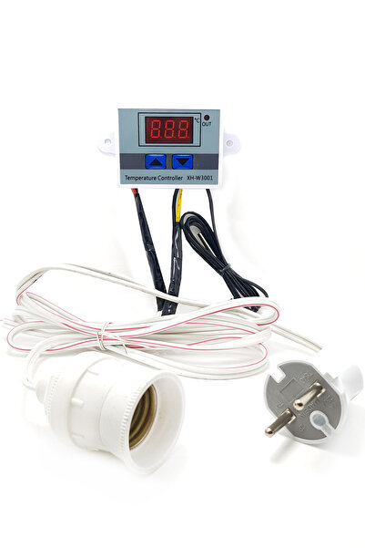 HALL BREATHE Dijital Kuluçka Termostatı 220V, Güvenli ve Hassas Sıcaklık Kont...