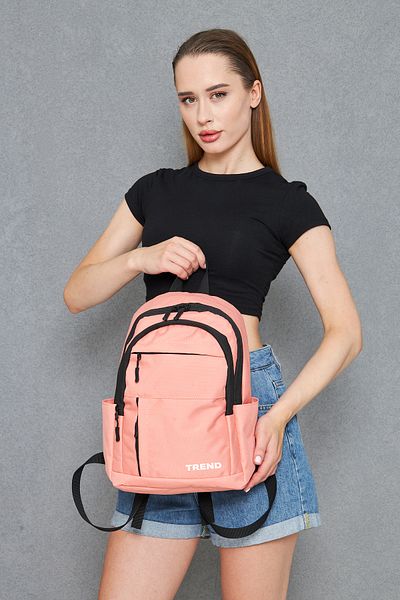 TREND Unisex Waterproof Fabric Backpack - Medium Size Daily, School and Sports Bag