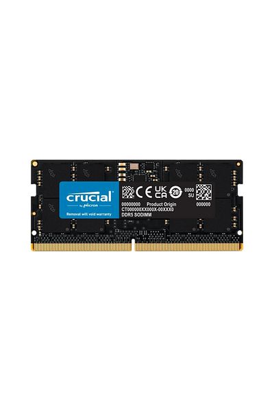 Crucial Ct16G52C42S5, 16Gb, 5200Mhz, Ddr5 Notebook Ram, Sodimm Cl42 1.1V (by Micron)