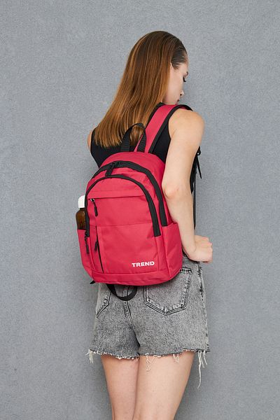 TREND Unisex Waterproof Fabric Backpack - Medium Size Daily, School and Sports Bag