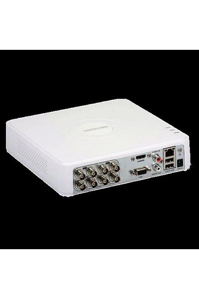 Hikvision DVR 8 video channels 4MP lite, AUDIO HDTVI over coaxial - DS-7108HQHI-K1(S)