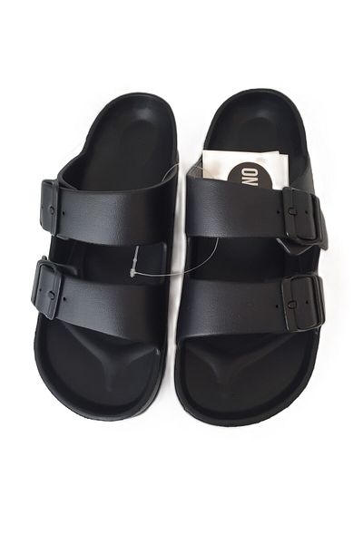 Kcrhome Juno Double Buckle Men's Slippers-41