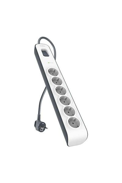Belkin Bsv603Vf2M-V2 Surgemaster 2m 6 Gang Surge Protected Socket