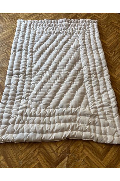 Cotivo Home Hand Knitted Handmade Baby Wool Quilt Made of 100% Natural Wool 95X145
