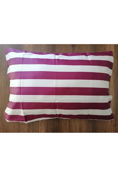 Taç Striped Pillowcase Set – 2 Pieces, 50X70 Cm, 100% Cotton Satin