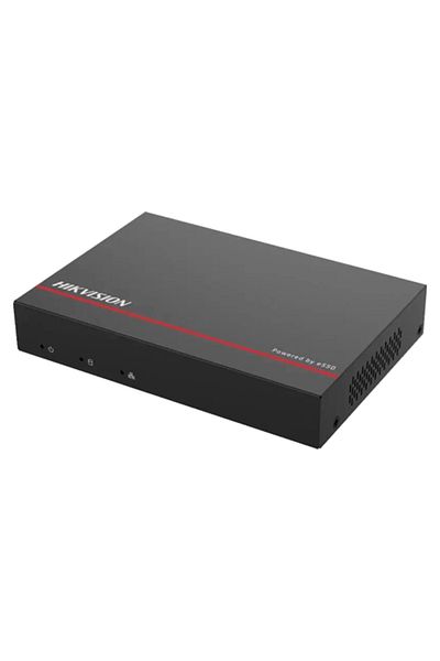 Hikvision NVR 1080P, total 4 channels max. 4MP, 4 PoE ports, 1 TB SSD - DS-E04NI-Q1-4P1T