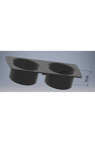 3B38 Golf 5 Armrest with Cup Holder