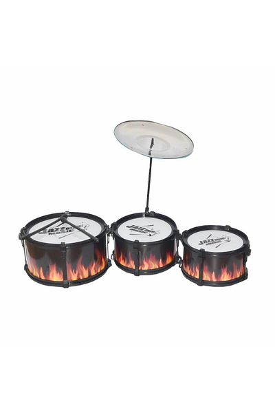 Limon Oyuncak LMN154 3 Piece Drum Set - Lemon Toy