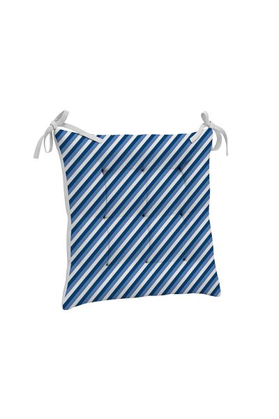 yok yok evim eve dair her şey 9 Puntal Geometry Patterned Fluffy Living Room Balcony Garden Kitchen Chair Cushion