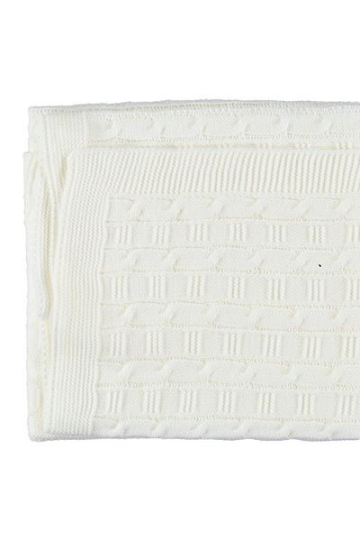 bipamuk Hand Knitted Knitwear Baby Blanket Knitted Softness Stylish Sleeping Cover