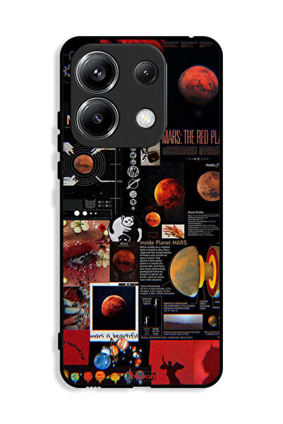 Tolwak غطاء حماية لهاتف شاومي بوكو M6 برو 4G برسومات مارس آرت