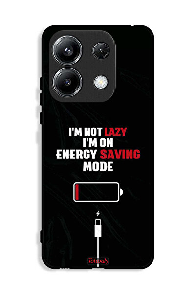 Tolwak غطاء حماية لهاتف Xiaomi Poco M6 Pro 4G أنا لست كسولاً، أنا في وضع توفي...