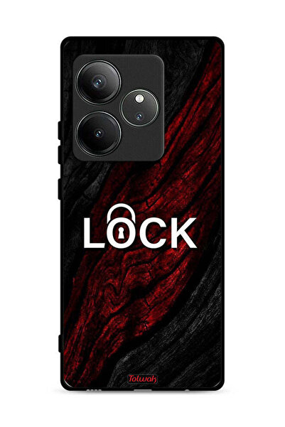 Tolwak غطاء حماية واقٍ لهاتف Realme GT 6T 5G مع قفل