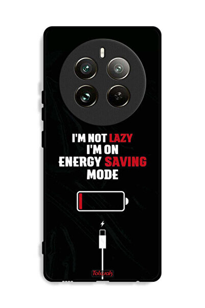 Tolwak غطاء حماية Realme 12 Pro 5G أنا لست كسولاً، أنا في وضع توفير الطاقة